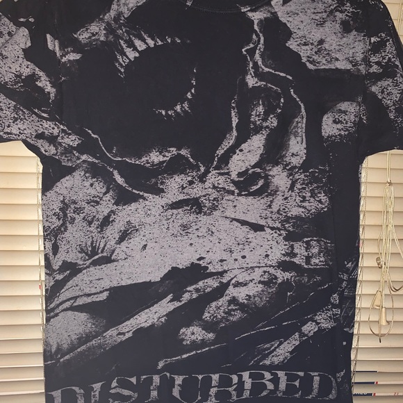 Disturbed Asylum graphic T-shirt sz M - Picture 3 of 6
